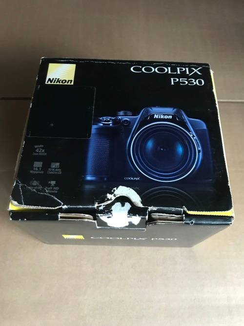 Nikon COOLPIX P530 16.1 MP CMOS Digital Camera with 42x Zoom NIKKOR Lens and Full HD 1080p Video